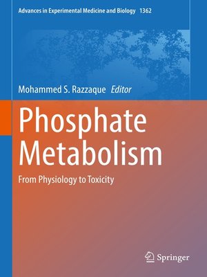 cover image of Phosphate Metabolism